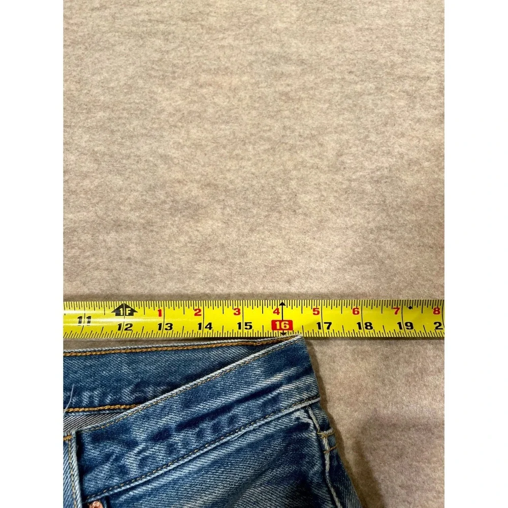 Levi's 501XX Jeans Mens 36x36 Blue Denim Cotton Mid Rise Straight Leg Streetwear